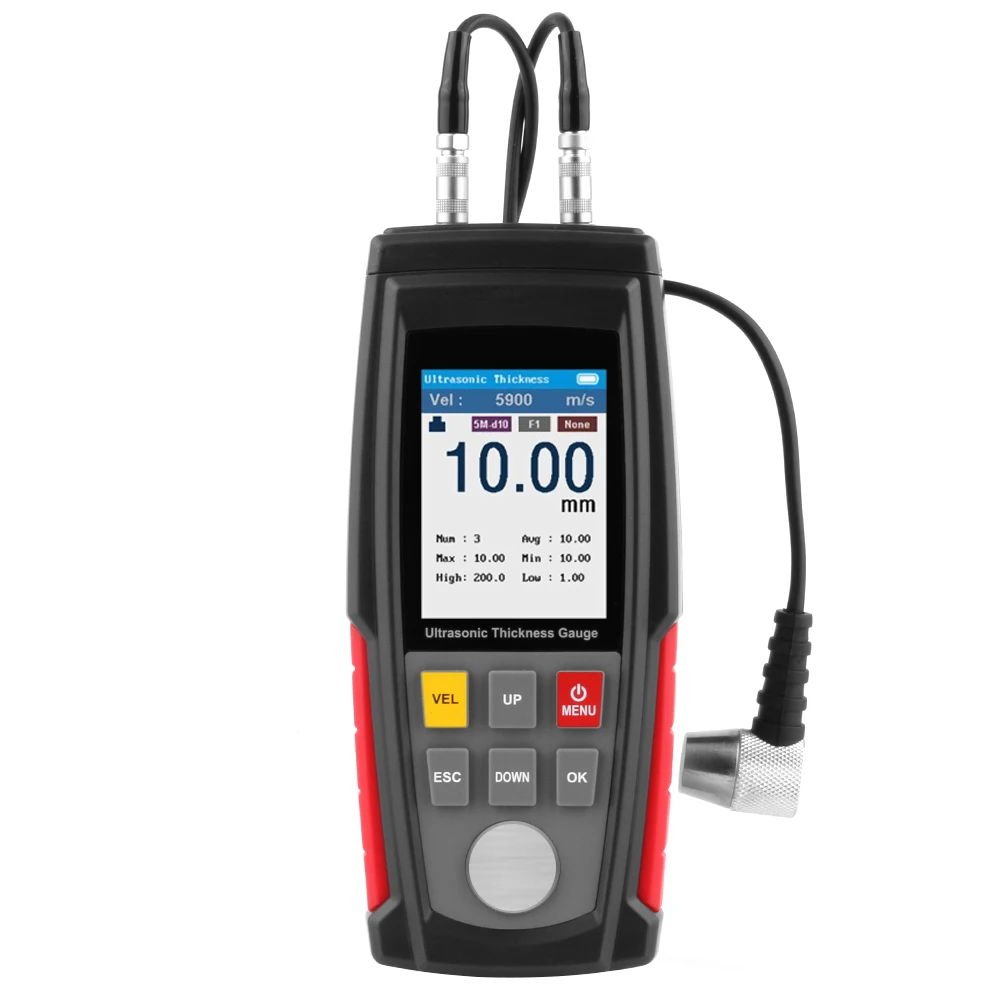 Ultrasonic Thickness Gauge Meter Tester Battery Digital Width instruments Ultrasonic Thickness Gauge
Ultrasonic Thickness Gauge Meter Tester Battery Digital Width instruments Ultrasonic Thickness Gauge