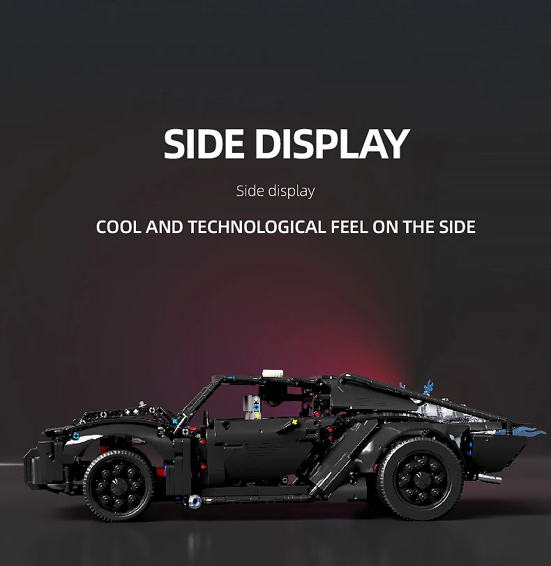 1828PCS Bat Car Building Blocks Technology Supercar Car Model Bricks Set With Light Kids DIY Educational Toys Desktop Deco Gifts 1828PCS Bat Car Building Blocks Technology Supercar Car Model Bricks Set With Light Kids DIY Educational Toys Desktop Deco Gifts