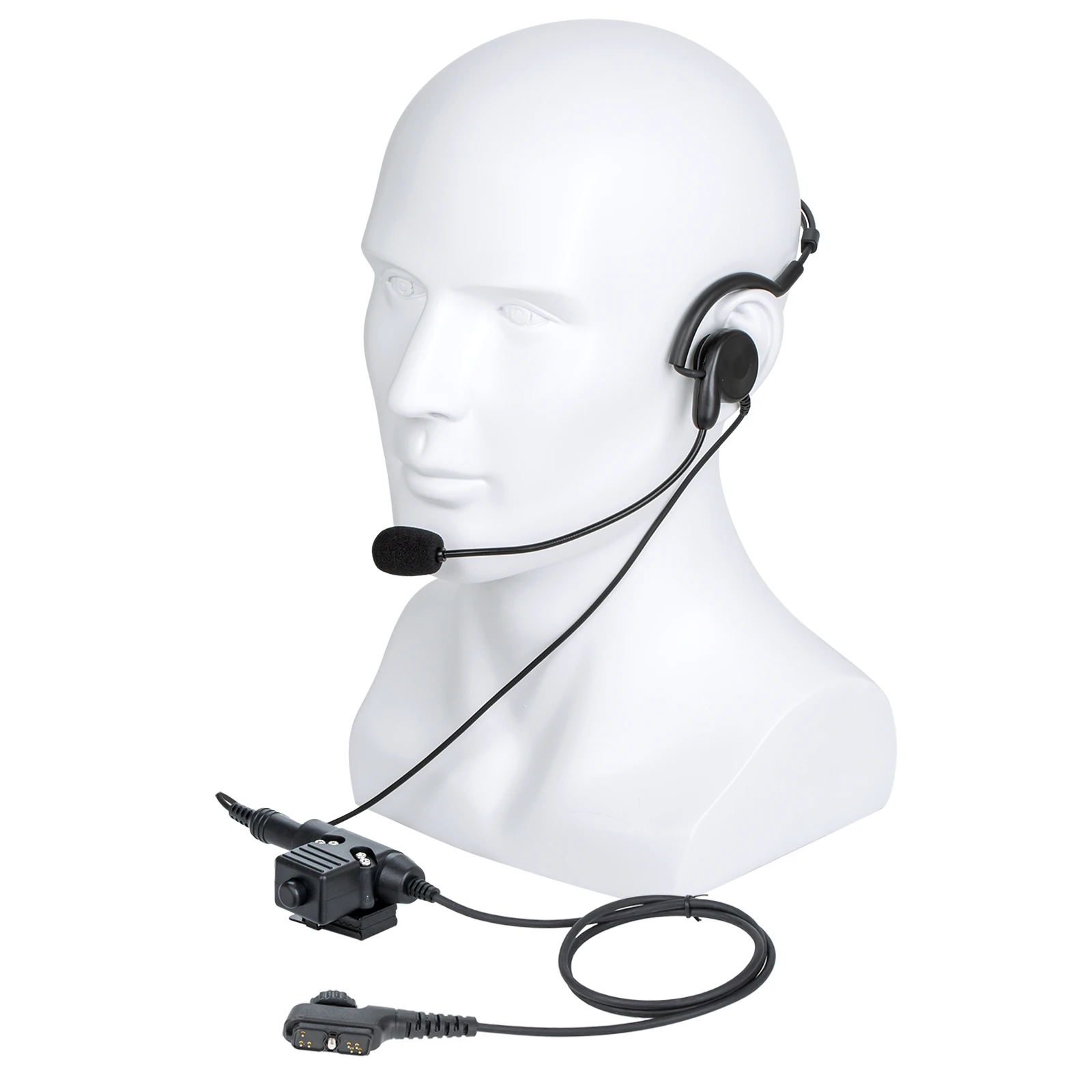 walkie talkie Radio 7.1mm bone conduction Headset Earpiece Microphone with U94 PTT Adapter for Hytera PD780 PT580H PD780G PD782
walkie talkie Radio 7.1mm bone conduction Headset Earpiece Microphone with U94 PTT Adapter for Hytera PD780 PT580H PD780G PD782