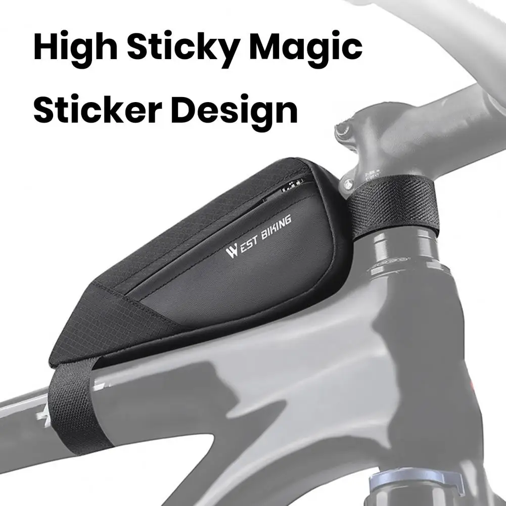 Bicycle Bag Capacity Bike Bag Waterproof Bicycle Frame Bags with Capacity Fastener Tape Design for Convenient Cycling Storage
Bicycle Bag Capacity Bike Bag Waterproof Bicycle Frame Bags with Capacity Fastener Tape Design for Convenient Cycling Storage