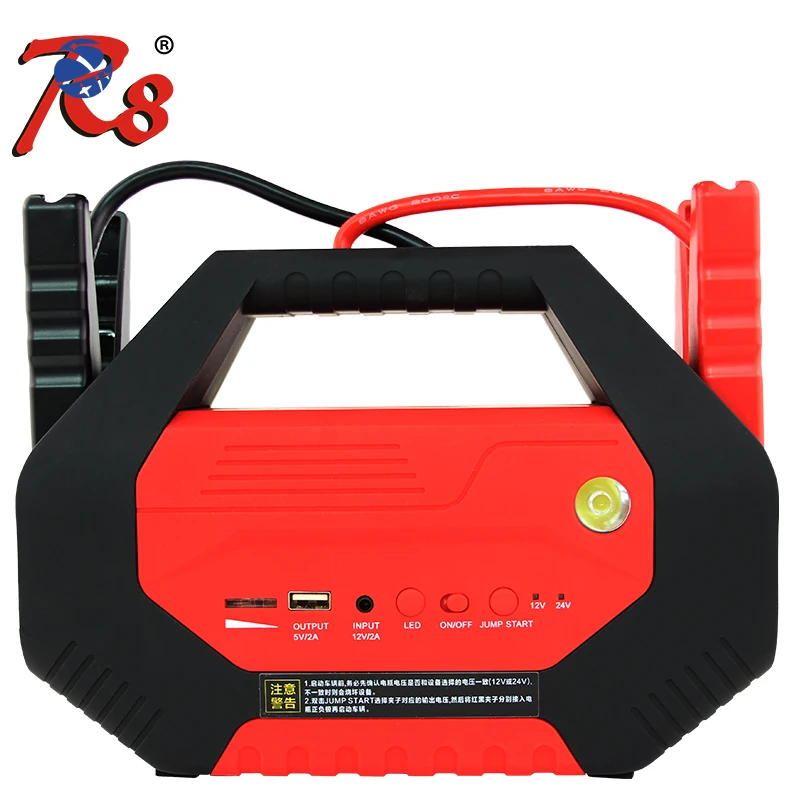 Yun Yi 1000A Peak 32000mAh Portable Car Jump Starter 12V & 24V Auto Battery Booster & Power Bank And Phone Charger
Yun Yi 1000A Peak 32000mAh Portable Car Jump Starter 12V & 24V Auto Battery Booster & Power Bank And Phone Charger