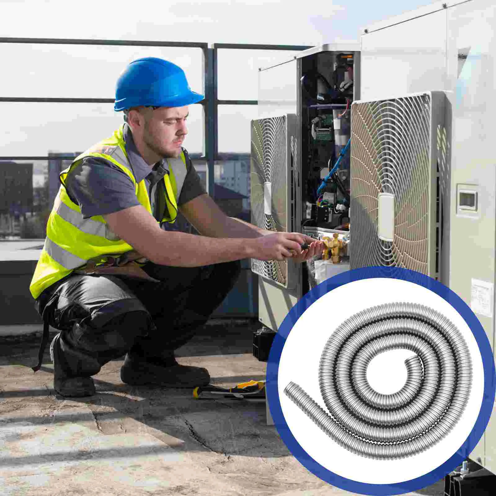 Stainless Steel Threaded Hose Wire Cable Flexible Pipe Sleeve Protection Hose
Stainless Steel Threaded Hose Wire Cable Flexible Pipe Sleeve Protection Hose