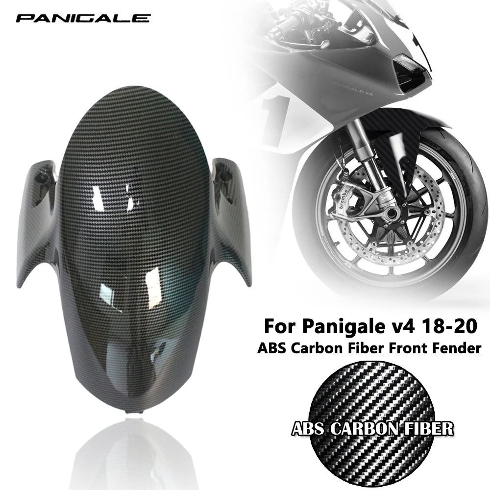 

Переднее крыло и заднее Брызговики из АБС-углеродного волокна для мотоцикла Ducati Panigale V4 V4S 2018 2019 2020