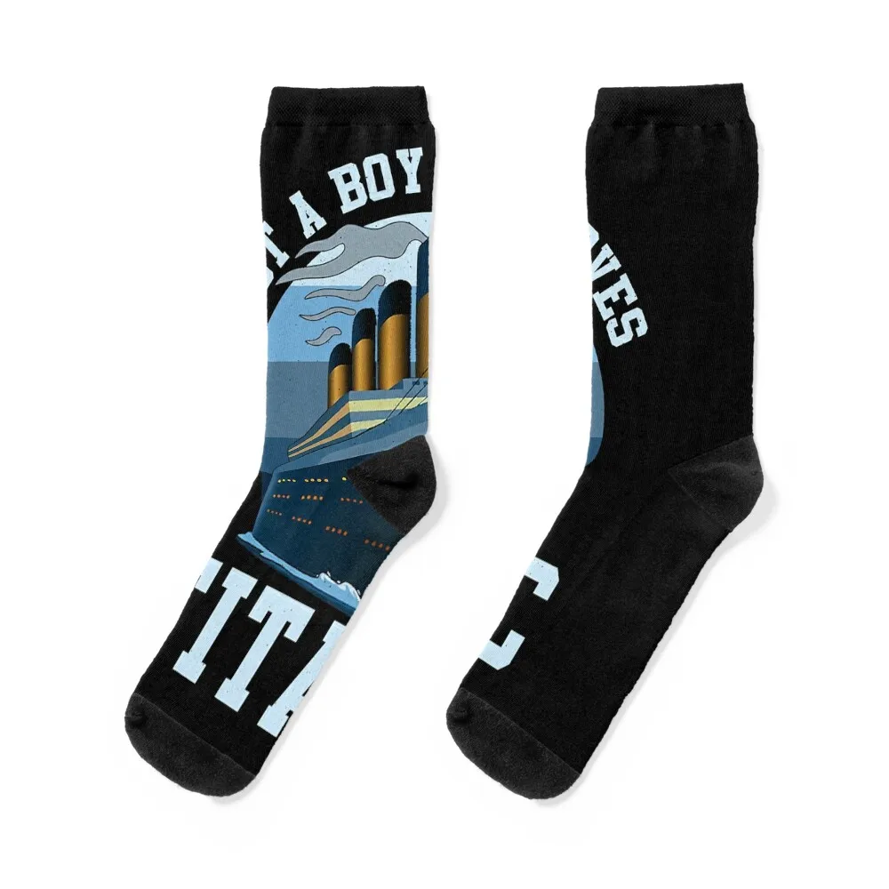 Ship Just A Boy Who Loves Titanic Boat Titanic Boys Toddler Socks non-slip soccer stockings custom socks Boy Socks Women's
Ship Just A Boy Who Loves Titanic Boat Titanic Boys Toddler Socks non-slip soccer stockings custom socks Boy Socks Women's