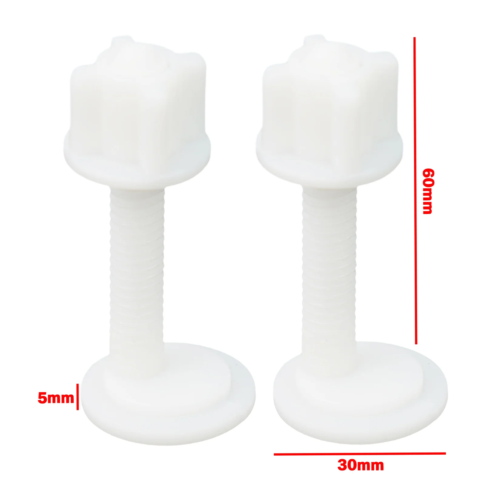 High Quality Brand New Toilet Repair Screws Fixing Screw Smooth Surface 2 Pcs Accessories Black+blue Easy Installation
High Quality Brand New Toilet Repair Screws Fixing Screw Smooth Surface 2 Pcs Accessories Black+blue Easy Installation