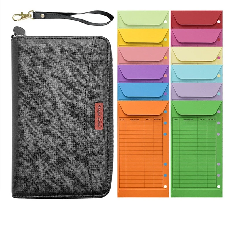 Cash Envelope Wallet System For Women,Budget Planner With 12 Cash Envelopes For Family Financial Budget Organizer
Cash Envelope Wallet System For Women,Budget Planner With 12 Cash Envelopes For Family Financial Budget Organizer