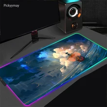 900x400 Anime One Piece RGB Mouse Pad Large Gaming Cartoon Mouse Mat LED Lighting Mousepad Gamer Computer Desk Mats Table Carpet
900x400 Anime One Piece RGB Mouse Pad Large Gaming Cartoon Mouse Mat LED Lighting Mousepad Gamer Computer Desk Mats Table Carpet