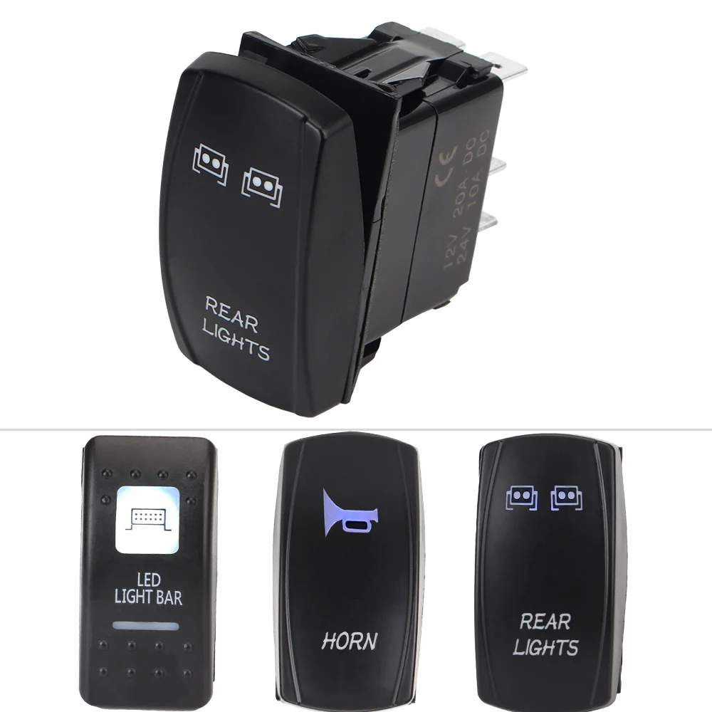 Фонарь с подсветкой, задние передние фары для Polaris Horn, подходит для Can Am Maverick Commander Rocker Switch
Фонарь с подсветкой, задние передние фары для Polaris Horn, подходит для Can Am Maverick Commander Rocker Switch