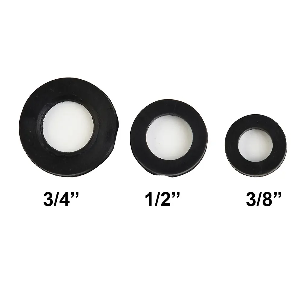 Rubber Assorted Tap Washers Replacement 3/8" 1/2" 3/4" Bath Sink Basin Shower For Hot & Cold Faucet Durable
Rubber Assorted Tap Washers Replacement 3/8" 1/2" 3/4" Bath Sink Basin Shower For Hot & Cold Faucet Durable