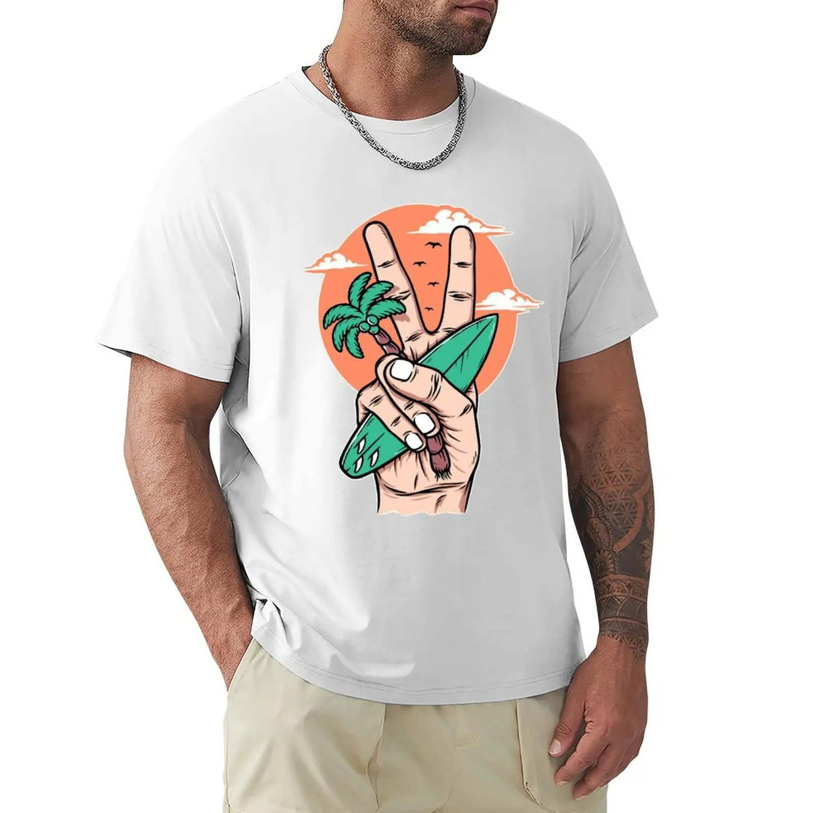 Feel peace on the beach - summer peace T-Shirt plain cute tops mens white t shirts
Feel peace on the beach - summer peace T-Shirt plain cute tops mens white t shirts