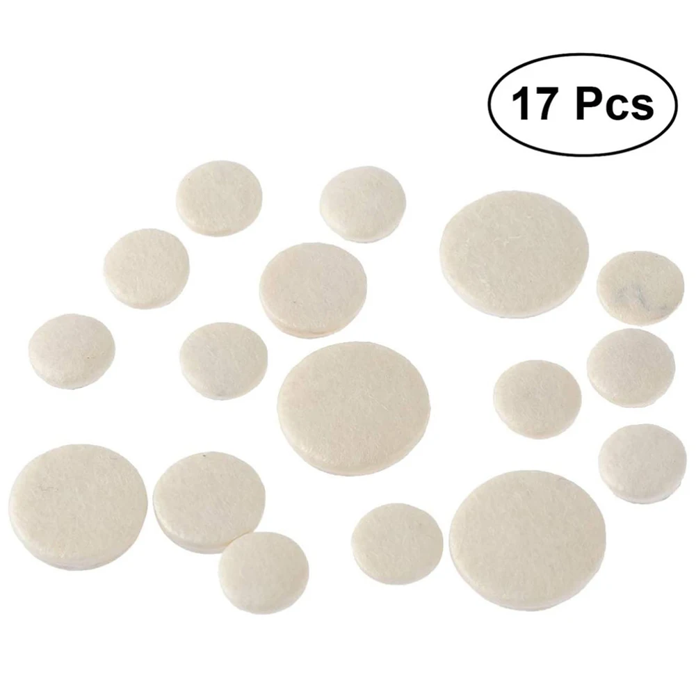 17-key Soprano B Flat Clarinet Pads White Sound Hole Pad Replacement Accessories Set For Clarinet Musical Instruments
17-key Soprano B Flat Clarinet Pads White Sound Hole Pad Replacement Accessories Set For Clarinet Musical Instruments