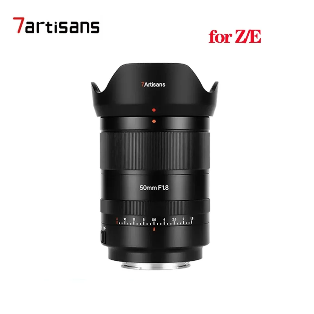 7artisans AF 50mm F1.8 STM Auto Focus Full-Frame Large Aperture Prime Lens For Sony FE ZVE10 A6400 A7C A7III A7IV A7SIII A7 II
7artisans AF 50mm F1.8 STM Auto Focus Full-Frame Large Aperture Prime Lens For Sony FE ZVE10 A6400 A7C A7III A7IV A7SIII A7 II
