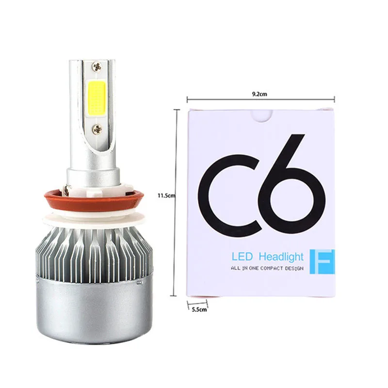 2pcs 12V 7200LM H4 H7 Led Coche H7 Led Headlight Bulb H1 H13 H8 H9 H11 9005 HB3 9006 HB4 6000K 72W 12V 7200LM Auto Headlamps
2pcs 12V 7200LM H4 H7 Led Coche H7 Led Headlight Bulb H1 H13 H8 H9 H11 9005 HB3 9006 HB4 6000K 72W 12V 7200LM Auto Headlamps