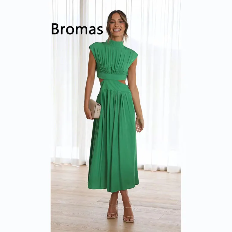 Women 2023 Summer Long Maxi Dresses Solid Color Fashion Sleeveless Backless Sweet Elegant Casual Dress
Women 2023 Summer Long Maxi Dresses Solid Color Fashion Sleeveless Backless Sweet Elegant Casual Dress