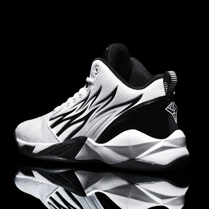 

New Basketball Shoes for Men Breathable Cushioning Non-Slip Outdoor Sports Shoes Gym Training Athletic Basketball Sneakers Women