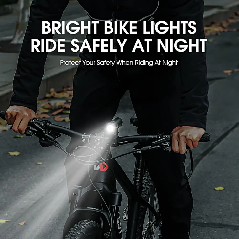 1 Set Bicycle Headlight Rechargeable Waterproof 5 Modes Lights Rotating Bracket Bike Night Riding Bicycle Light for Outdoor
1 Set Bicycle Headlight Rechargeable Waterproof 5 Modes Lights Rotating Bracket Bike Night Riding Bicycle Light for Outdoor