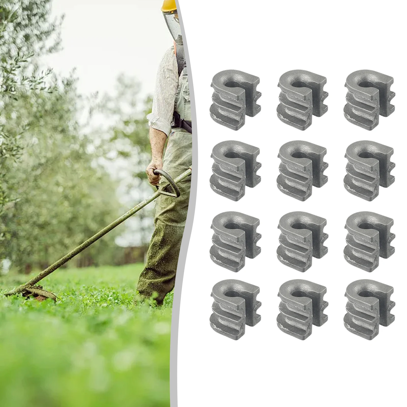 12pcs Set For Stihl FS90 FS100 FS200 FS55 Attachment Eyelet Line Retainers Spare Parts Power Tools Accessories
12pcs Set For Stihl FS90 FS100 FS200 FS55 Attachment Eyelet Line Retainers Spare Parts Power Tools Accessories