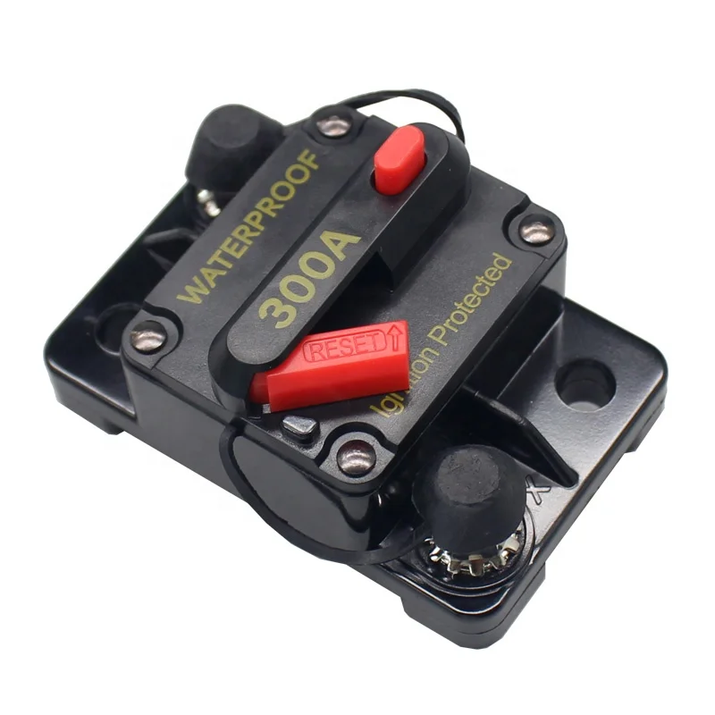 30A 40A 50A 60A 70A 80A 100A 120A 150A 200A 250A 300A AMP Circuit Breaker Fuse Reset 12-48V DC Car Boat Auto Waterproof
30A 40A 50A 60A 70A 80A 100A 120A 150A 200A 250A 300A AMP Circuit Breaker Fuse Reset 12-48V DC Car Boat Auto Waterproof