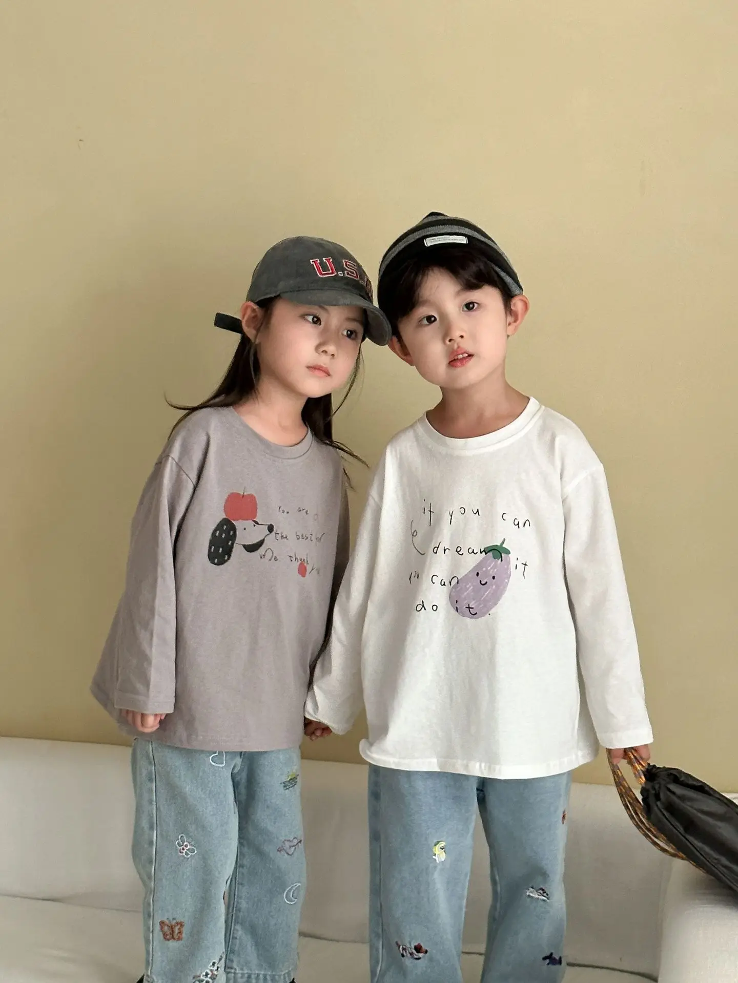 2025 Autumn New Children Long Sleeve T Shirts Cartoon Print Girls Bottoming Shirts Baby Boys Cotton Casual Tops Kids Clothes 19 S0ac367d701a14e5b889e50d1f6a66d80m