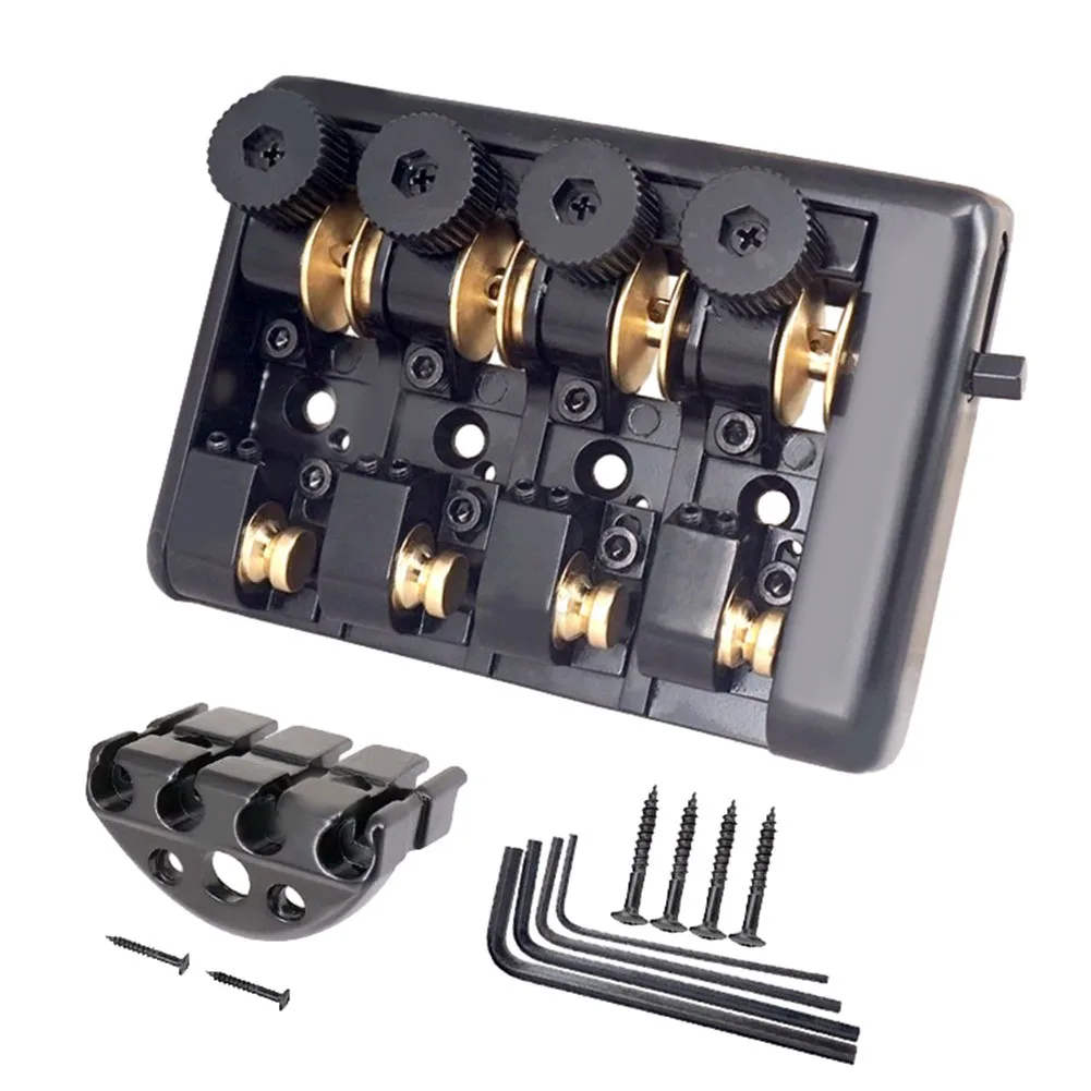 Unlock the Beauty of Your Travel Bass Guitar with this Headless Brass Roller Saddle Bridge Designed to Impress
Unlock the Beauty of Your Travel Bass Guitar with this Headless Brass Roller Saddle Bridge Designed to Impress