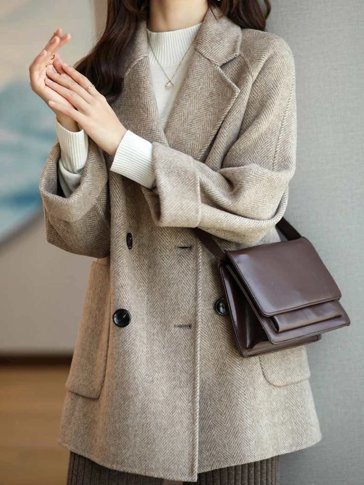 Coat Women Winter Jacket Pockets Solid Wide-waisted Wool New In Coats and Jackets Women Long Button Office Lady Wool Coat Women
Coat Women Winter Jacket Pockets Solid Wide-waisted Wool New In Coats and Jackets Women Long Button Office Lady Wool Coat Women