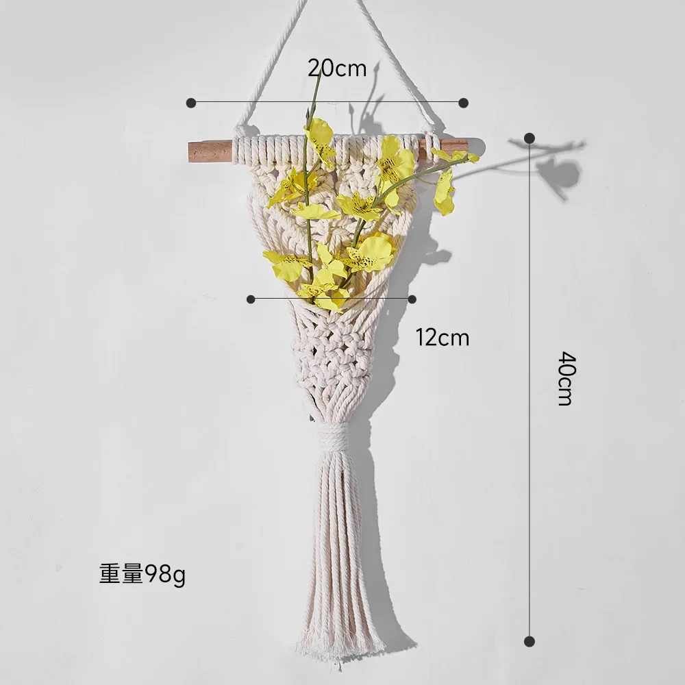 Nordic Woven Dried Flower Net Bag Wall Decor 2 S0ac55030aadd40b8a9348e53430d25519