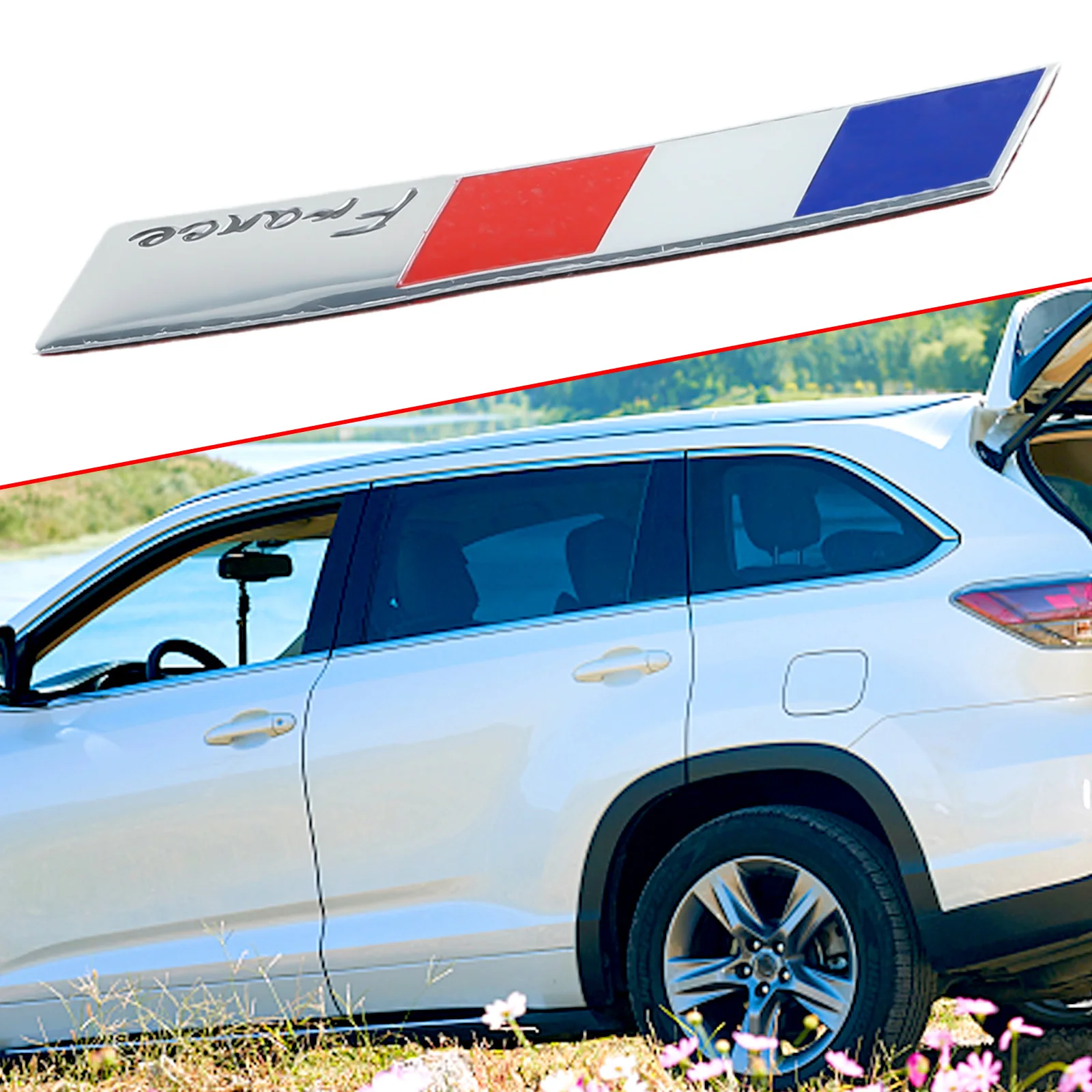 1 Pc French Aluminum Alloy France Flag Logo Emblem-Badge Car Sticker Decals Car Styling Motorcycle Decal For The Whole Body
1 Pc French Aluminum Alloy France Flag Logo Emblem-Badge Car Sticker Decals Car Styling Motorcycle Decal For The Whole Body