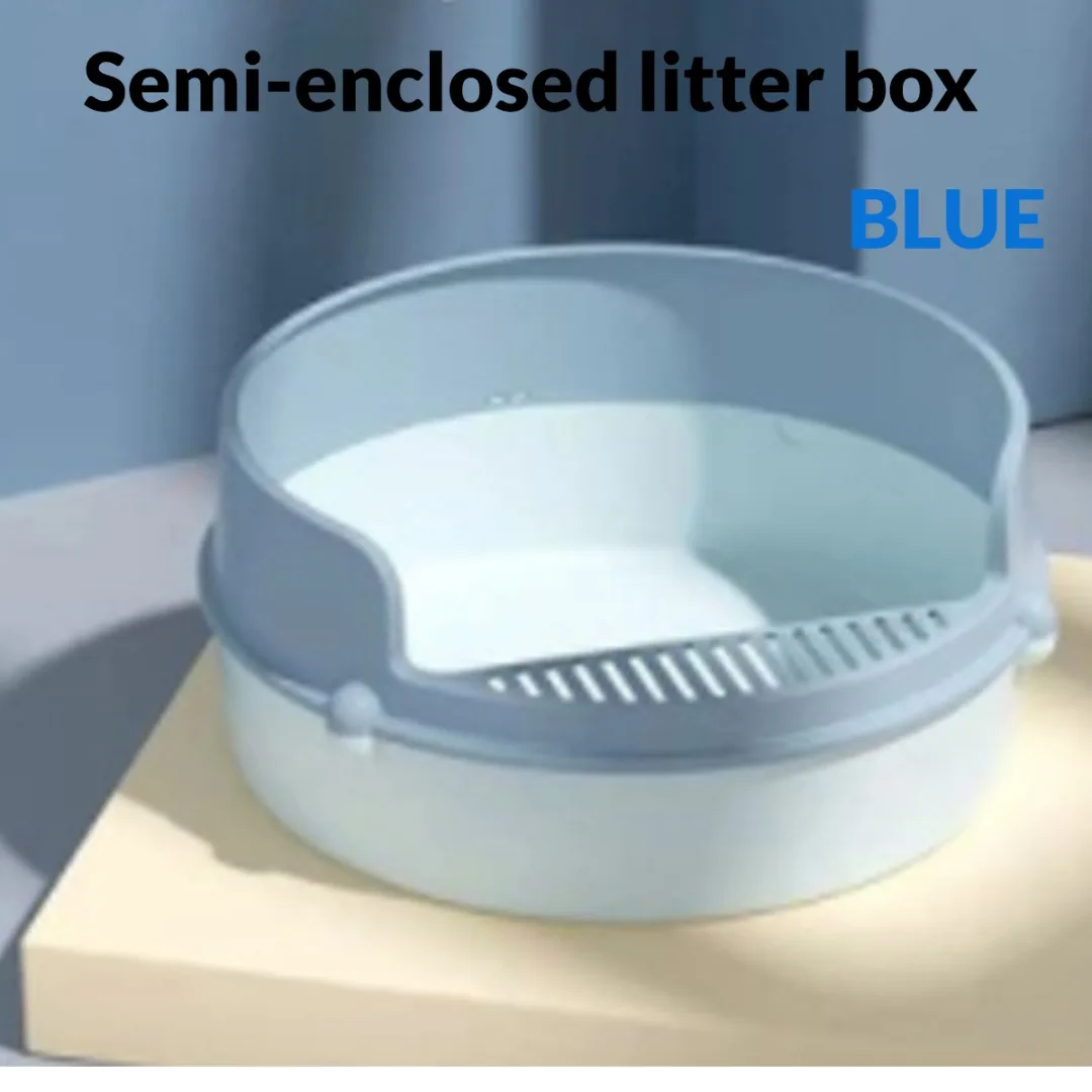 Cat Litter Box Semi-Open Anti-Splashing Large High Side Sifting Litter Tray Toilet Pet Cleaning Basin Easy To Install And Clean
Cat Litter Box Semi-Open Anti-Splashing Large High Side Sifting Litter Tray Toilet Pet Cleaning Basin Easy To Install And Clean
