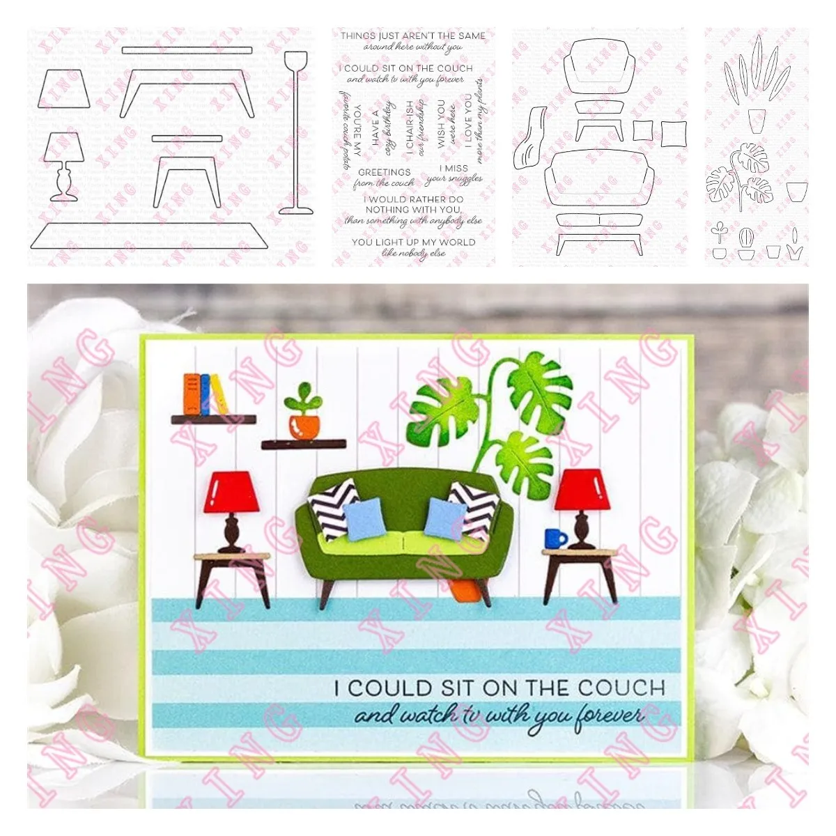 2022 Couch Potato Stamps Fundamental Furnishings Metal Cutting Dies Take a Seat Potted Plants Die-namics Diy Deco Embossing Mold
2022 Couch Potato Stamps Fundamental Furnishings Metal Cutting Dies Take a Seat Potted Plants Die-namics Diy Deco Embossing Mold