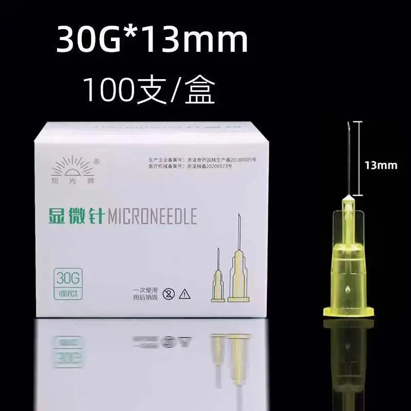 

Painless small needle painless beauty ultrafine 30G * 4mm , 30G * 13mm , 30G * 25mm syringes Korean Needles Eyelid Tools