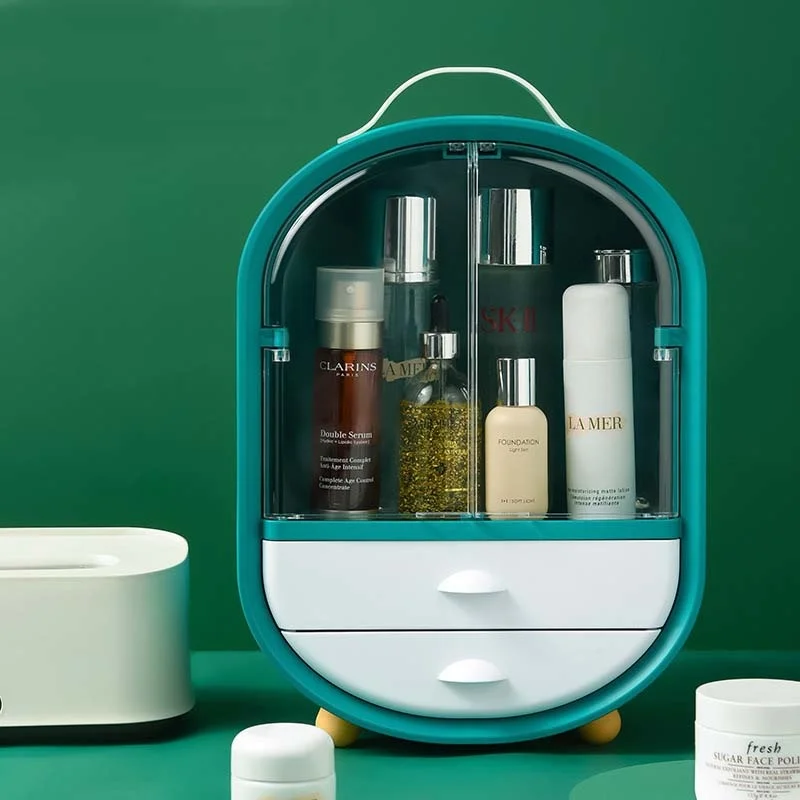 Makeup Organizer Case Acrylic Double-door Cosmetic Box Cosmetic Organizer Desktop Portable Waterproof Makeup Case Storage Boxs
Makeup Organizer Case Acrylic Double-door Cosmetic Box Cosmetic Organizer Desktop Portable Waterproof Makeup Case Storage Boxs