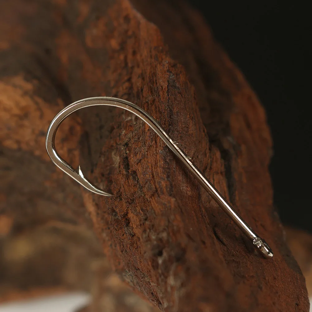 100 Piece Bag of Double Back Thorn Fish Hooks High Quality Stainless Steel Tackle for Your Next Sea Fishing Trip!
100 Piece Bag of Double Back Thorn Fish Hooks High Quality Stainless Steel Tackle for Your Next Sea Fishing Trip!