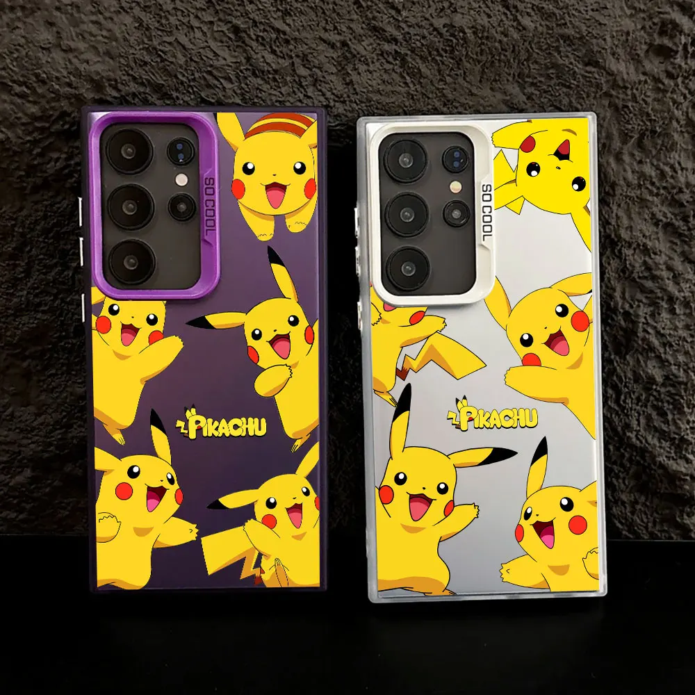 Pikachus Anime Pokemon S25 Case For Samsung S25 S24 Ultra Fundas For Galaxy S23 S22 S21 FE S20 Ultra Plus Shockproof Phone Cover Pikachus Anime Pokemon S25 Case For Samsung S25 S24 Ultra Fundas For Galaxy S23 S22 S21 FE S20 Ultra Plus Shockproof Phone Cover
