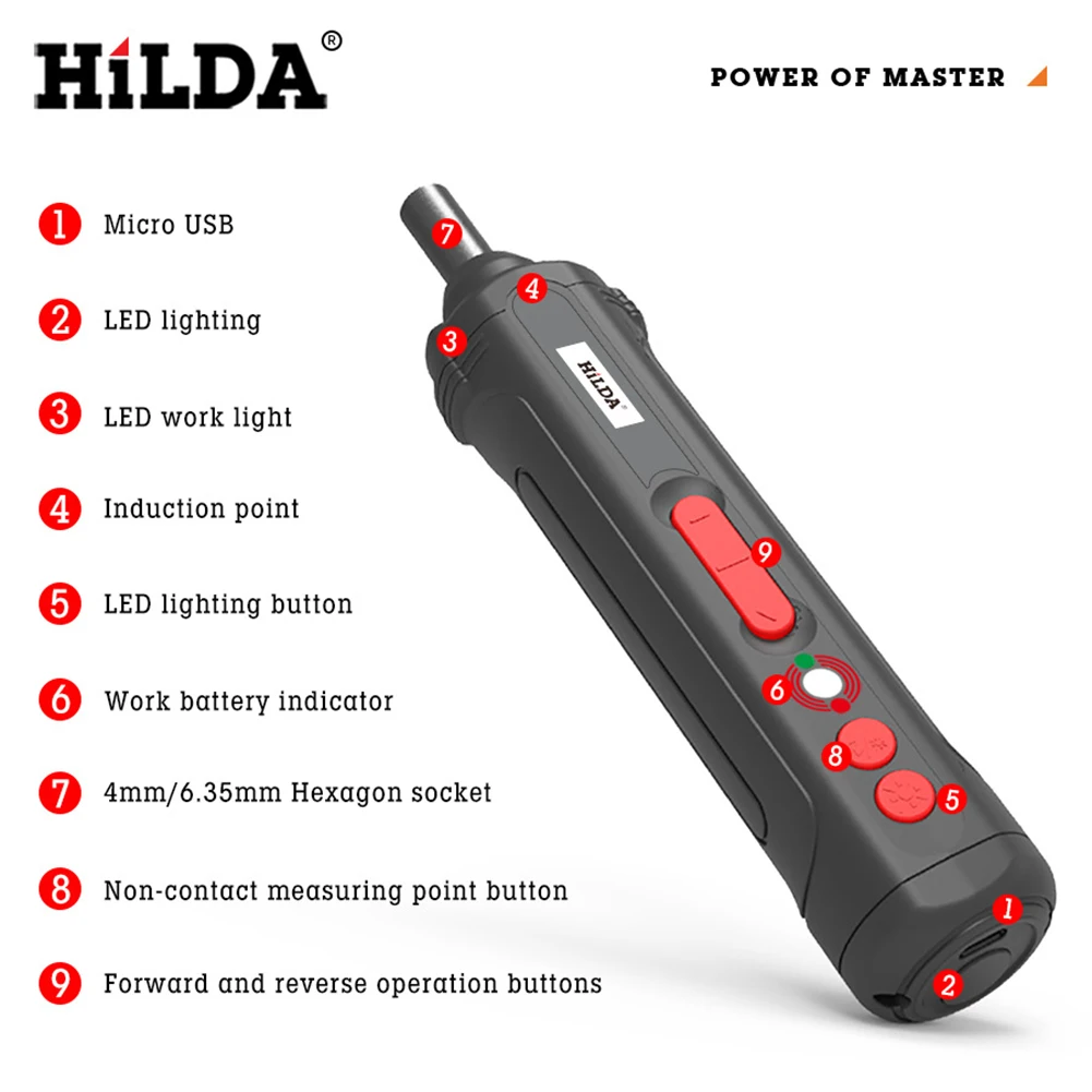 3.6V Cordless Screwdriver with LED Lamp Electric Screw Driver Two-Way Rotation Lithium Battery Screwdriver Household Power Tools
3.6V Cordless Screwdriver with LED Lamp Electric Screw Driver Two-Way Rotation Lithium Battery Screwdriver Household Power Tools