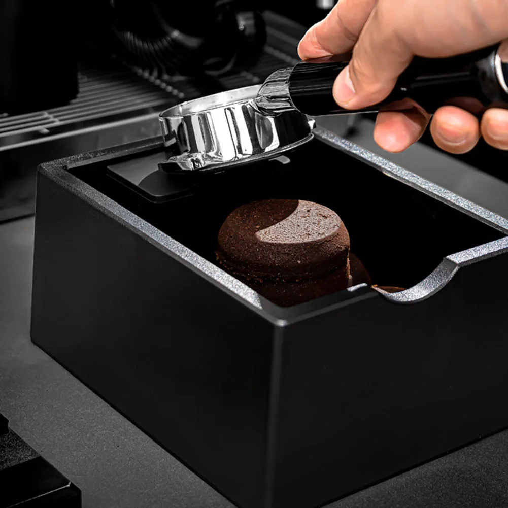 Coffee Ground Knock Box Espresso Grind Residue Bucket Detachable Coffee Tamper Holder Station Anti-Slip Coffee Knock Box
Coffee Ground Knock Box Espresso Grind Residue Bucket Detachable Coffee Tamper Holder Station Anti-Slip Coffee Knock Box