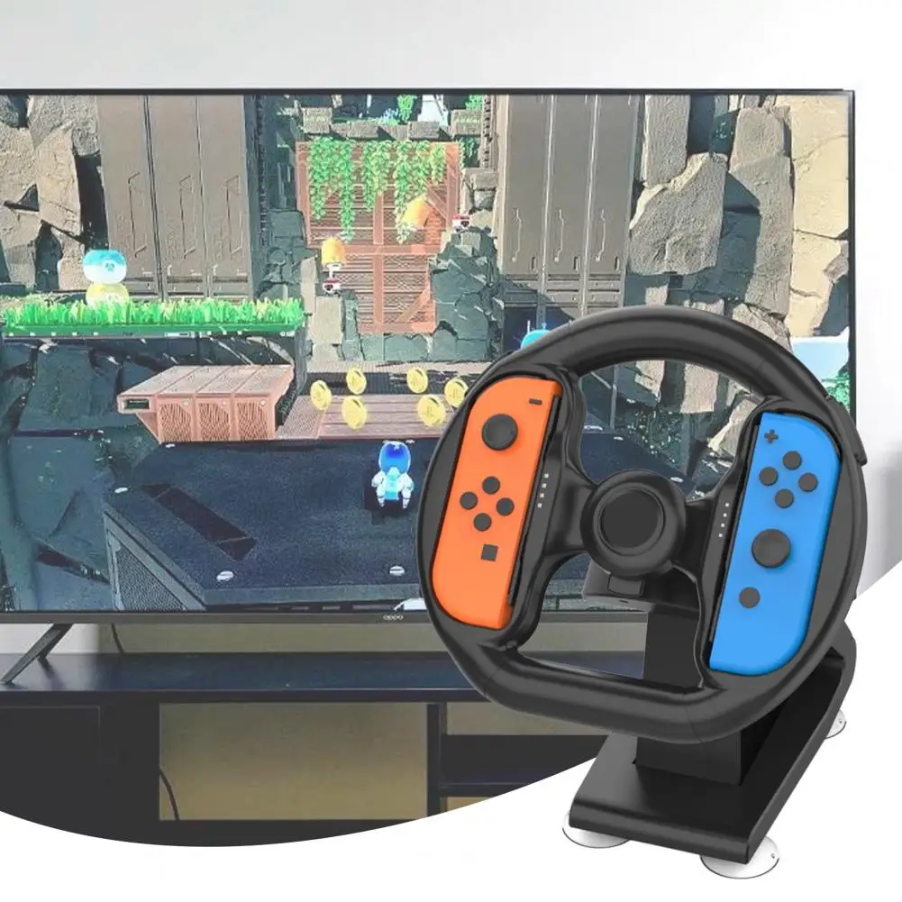 Practical Gamepad Steering Wheel Shock-proof Easy Installation Smooth Surface Game Steering Wheel Gaming Control
Practical Gamepad Steering Wheel Shock-proof Easy Installation Smooth Surface Game Steering Wheel Gaming Control
