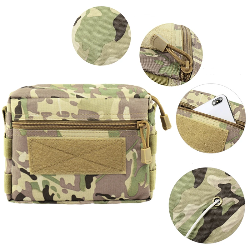 Military Waist Bag Accessories Molle Tactical EDC Tools Pouch Camouflage Tactical Pockets Backpack Case Change Bag Hunting Bag
Military Waist Bag Accessories Molle Tactical EDC Tools Pouch Camouflage Tactical Pockets Backpack Case Change Bag Hunting Bag