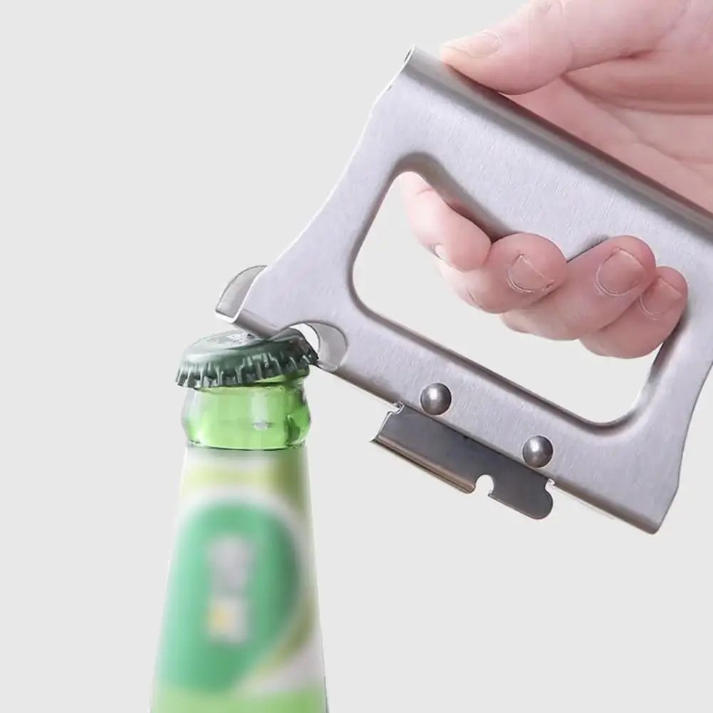 2 в 1 открывалка для бутылок, креативные многофункциональные открывалки для пивных банок из нержавеющей стали, гаджеты для бара, кухонные аксессуары Gi T8B7
2 в 1 открывалка для бутылок, креативные многофункциональные открывалки для пивных банок из нержавеющей стали, гаджеты для бара, кухонные аксессуары Gi T8B7