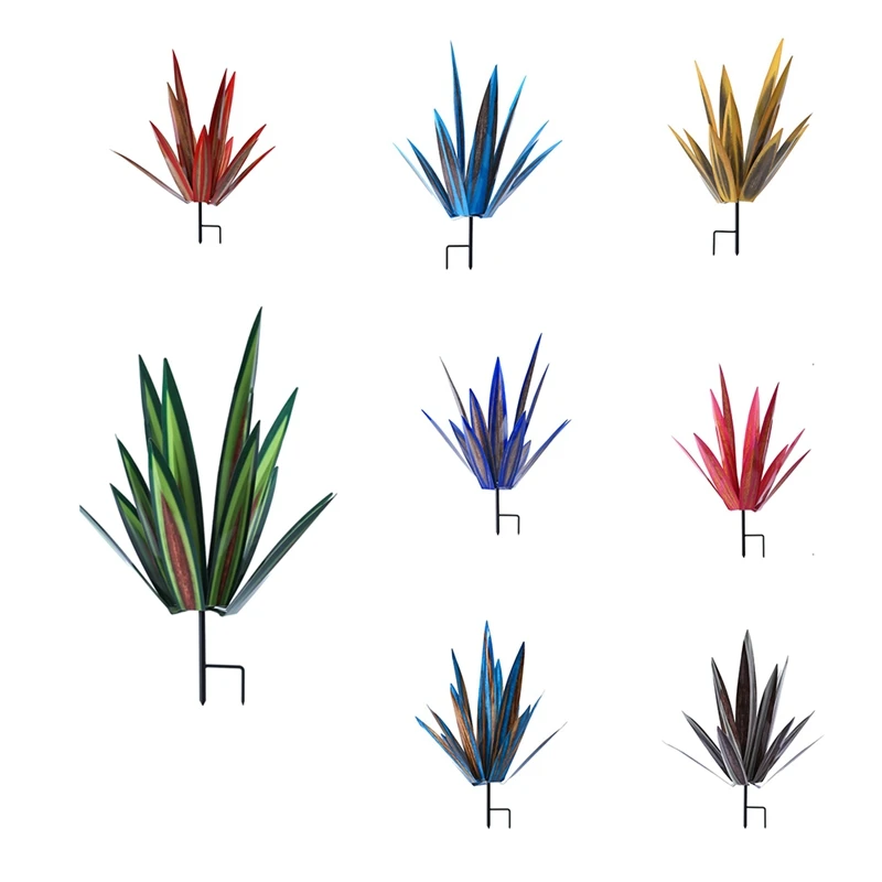 Большая деревенская скульптура, деревенские металлические растения Agave для наружного двора, домашний декор, ручная роспись, металл Agave 
Большая деревенская скульптура, деревенские металлические растения Agave для наружного двора, домашний декор, ручная роспись, металл Agave