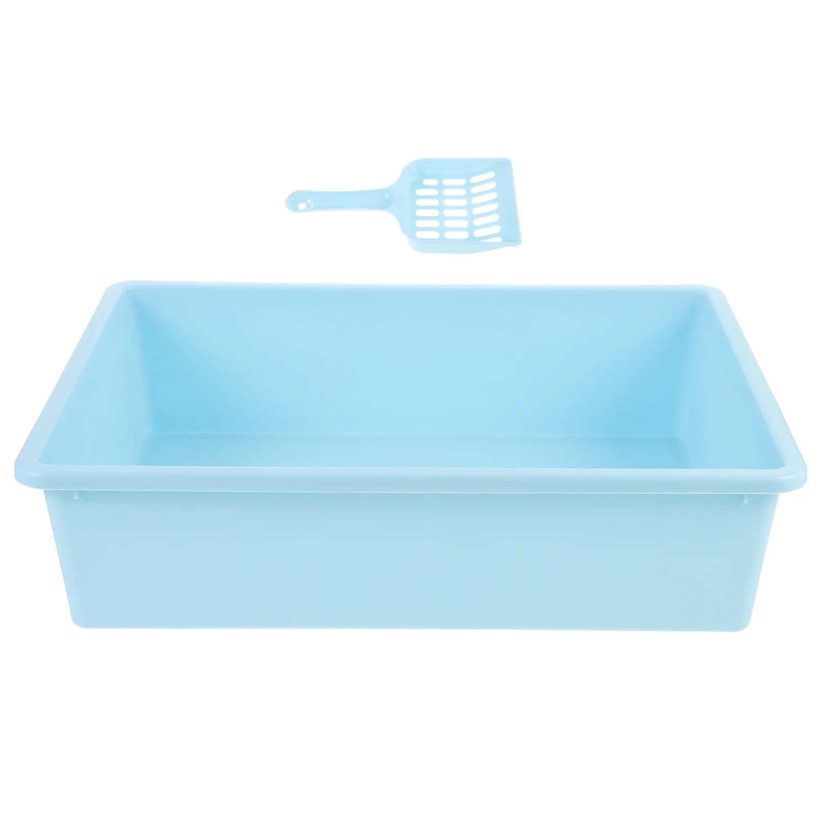 1 set of Cat Litter Box Open Style Cat Litter Container with Cat Litter Storage Box
1 set of Cat Litter Box Open Style Cat Litter Container with Cat Litter Storage Box