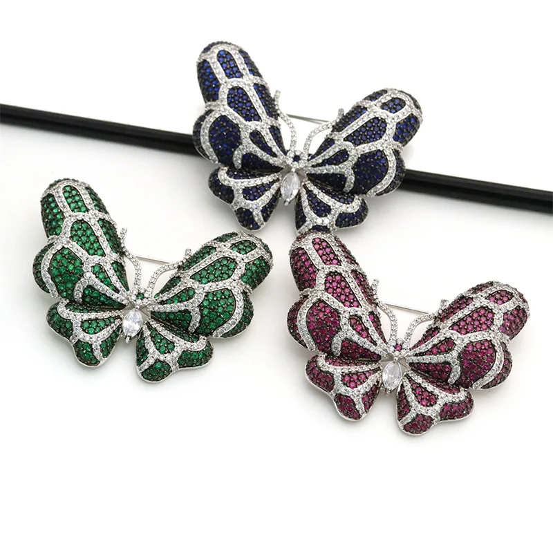 1pc Women's Beautiful Crystal Zirconia Fashion Butterfly brooch
1pc Women's Beautiful Crystal Zirconia Fashion Butterfly brooch