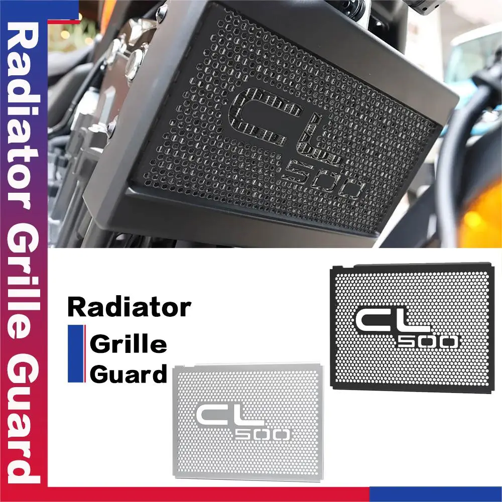 2023 For HONDA CL500 CL 500 2023-2025 Motorcycle Aluminium Parts Radiator Grille Guard Cover Protector Water Tank Protection
2023 For HONDA CL500 CL 500 2023-2025 Motorcycle Aluminium Parts Radiator Grille Guard Cover Protector Water Tank Protection