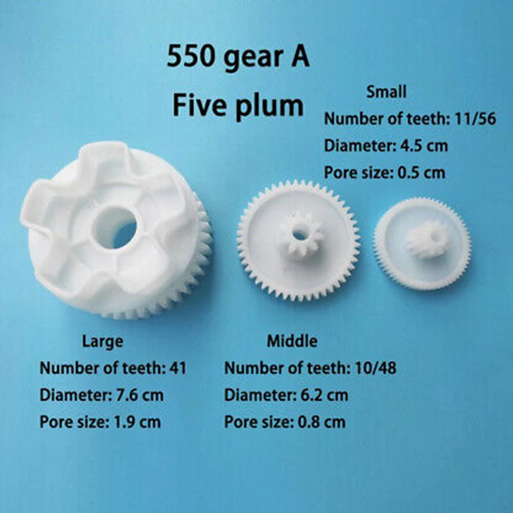 Improve the Performance and Longevity of Your Kids' Electric Car with these Plastic Gears, Perfect for 550/390 Motors
Improve the Performance and Longevity of Your Kids' Electric Car with these Plastic Gears, Perfect for 550/390 Motors