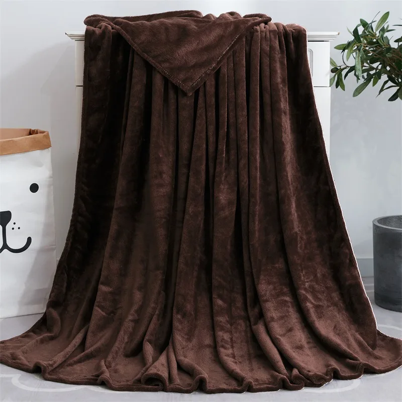 Couverture douce en molleton de corail pour canapé, plaid de lit fin et chaud, doux pour la peau, adapté au Yoga, pour adultes et enfants, pour la sieste, 50x70cm Couverture douce en molleton de corail pour canapé, plaid de lit fin et chaud, doux pour la peau, adapté au Yoga, pour adultes et enfants, pour la sieste, 50x70cm