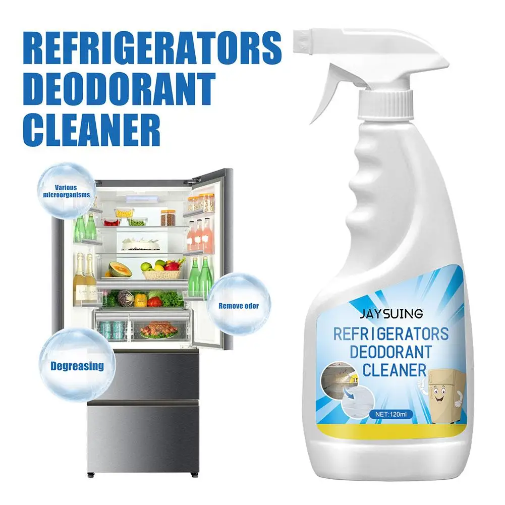 120ml Refrigerator Foam Deodorant Microwave Oven Cleaning Removal Multifunctional Scale Cleaner Household Mildew Odor W7D1
120ml Refrigerator Foam Deodorant Microwave Oven Cleaning Removal Multifunctional Scale Cleaner Household Mildew Odor W7D1