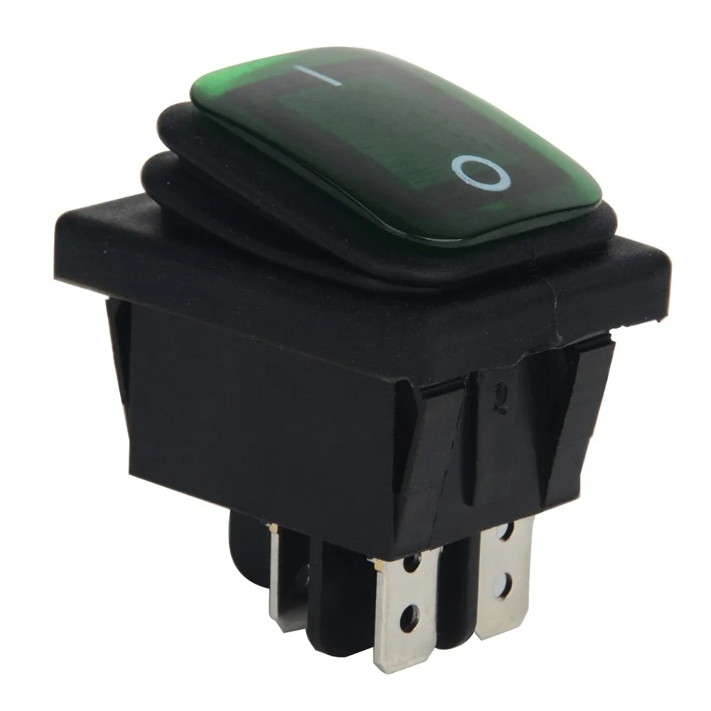 Waterproof Rocker Switch With Light 12V/24V/220V 1pc 2 Gears 4 Feet Fits For Many Car Motorcycle Boat Some Machine
Waterproof Rocker Switch With Light 12V/24V/220V 1pc 2 Gears 4 Feet Fits For Many Car Motorcycle Boat Some Machine