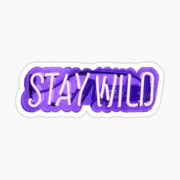 Неоновая вывеска «Stay Wild», 5 шт., наклейки на автомобиль для забавного аниме, Настенный декор для ноутбука, художественный фон, для дома, багажа, наклейки на окна для детей
Неоновая вывеска «Stay Wild», 5 шт., наклейки на автомобиль для забавного аниме, Настенный декор для ноутбука, художественный фон, для дома, багажа, наклейки на окна для детей