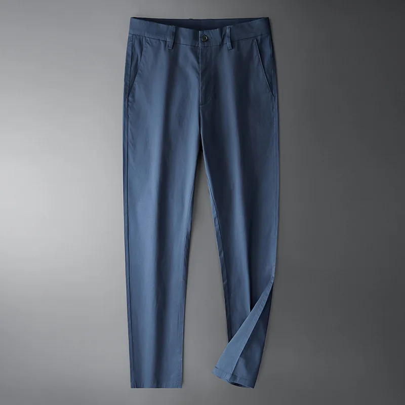 New Black Pants Men Solid Color Casual Mid Straight Men Pants Cotton Thin Elastic Breathable Comfortable Trousers
New Black Pants Men Solid Color Casual Mid Straight Men Pants Cotton Thin Elastic Breathable Comfortable Trousers