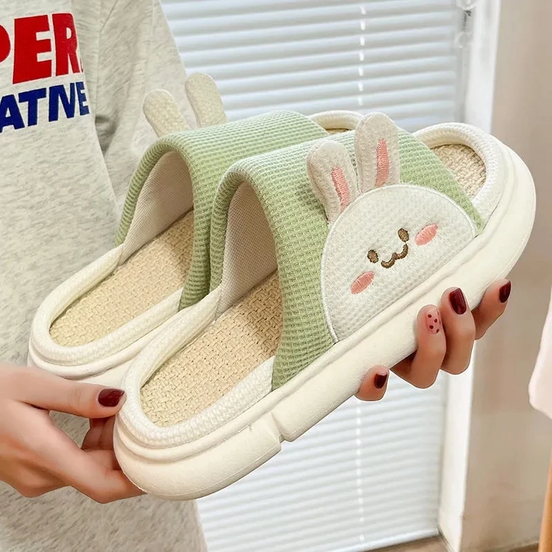 Cute Rabbit EVA Clouds Slipper for Woman Designer Kawaii Bear Bedroom Cartoon Home Shoes Slides Platform Couples Female Sandals
Cute Rabbit EVA Clouds Slipper for Woman Designer Kawaii Bear Bedroom Cartoon Home Shoes Slides Platform Couples Female Sandals