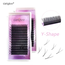 Girlglee Lashes YY Black Eyelashes Extensions C/D Curl Premade Fans Eyelash Extension Individual Mink Lashes Y Shape Eyelash
Girlglee Lashes YY Black Eyelashes Extensions C/D Curl Premade Fans Eyelash Extension Individual Mink Lashes Y Shape Eyelash